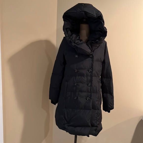 Hunter Jackets & Blazers - Hunter Black Puffer Ski Jacket with Hood